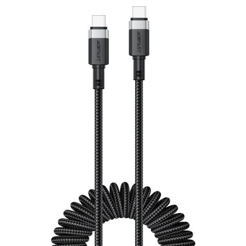 Cable USB-C A USB-C Acefast C14-03 60W Elástico Rizado