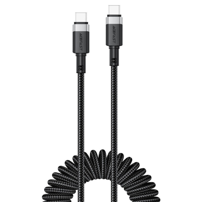 Cable USB-C A USB-C Acefast C14-03 60W Elástico Rizado