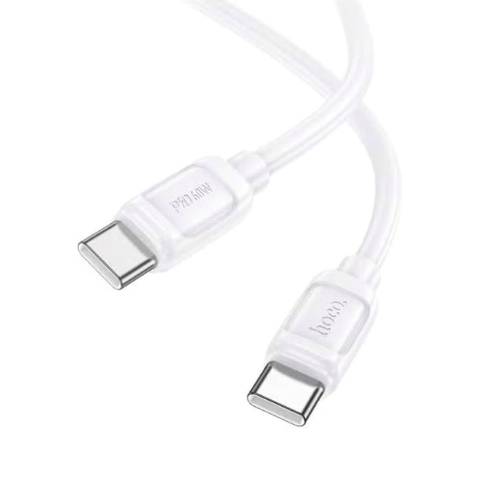 Cable USB-C A USB-C Hoco X115 60W 1 Metro Blanco