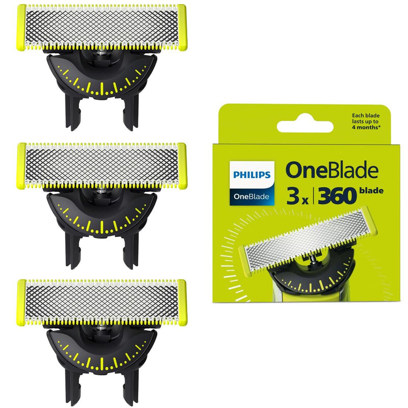 Cuchilla 360 De Recambio Philips Oneblade Qp430/50 3 Ud.