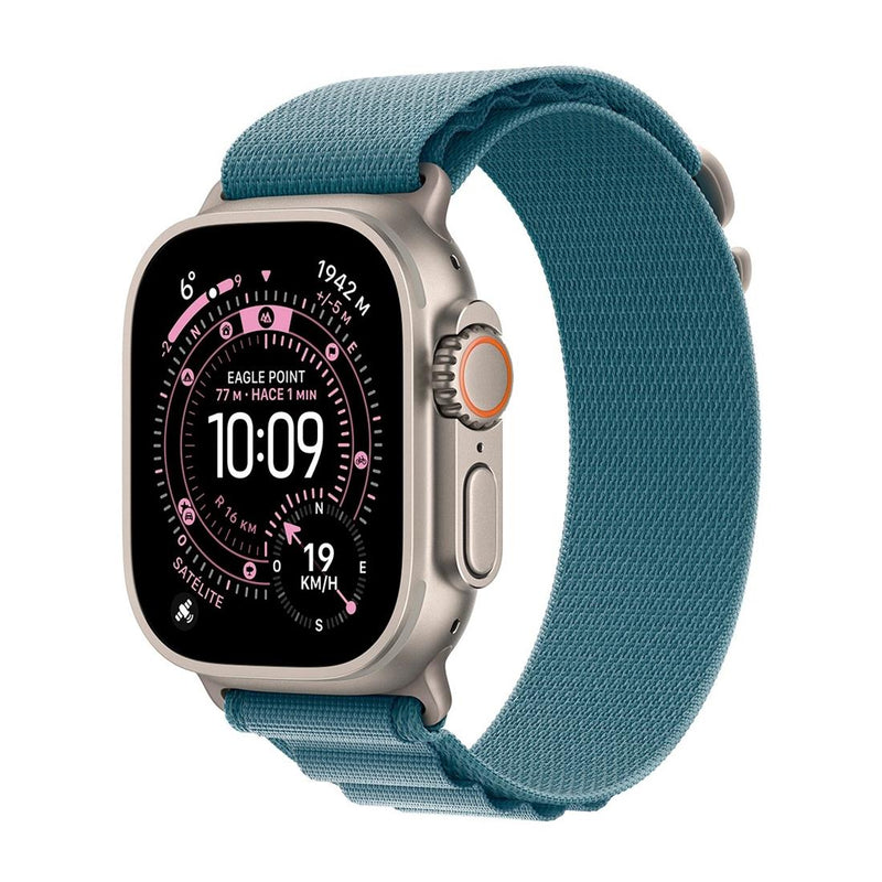 Apple Watch Ultra 3 Natural Titanium Light Blue