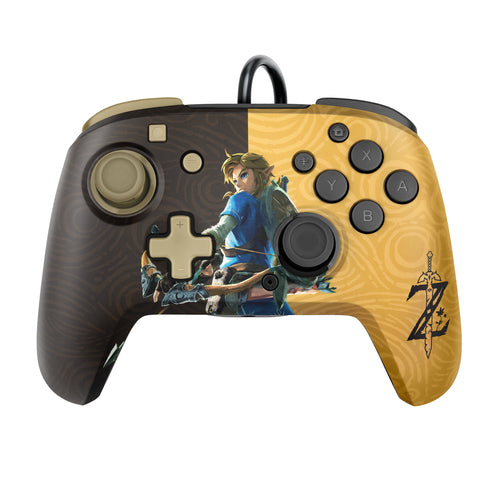 Mando Gamepad Faceoff Deluxe Nintendo Switch Zelda Pdp