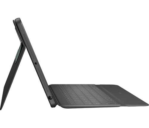 Logitech Rugged Folio Teclado Para Español Grafito USB Tipo C