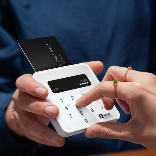 Sumup Air Lector De Tarjetas De Crédito Portátil Bluetooth Para