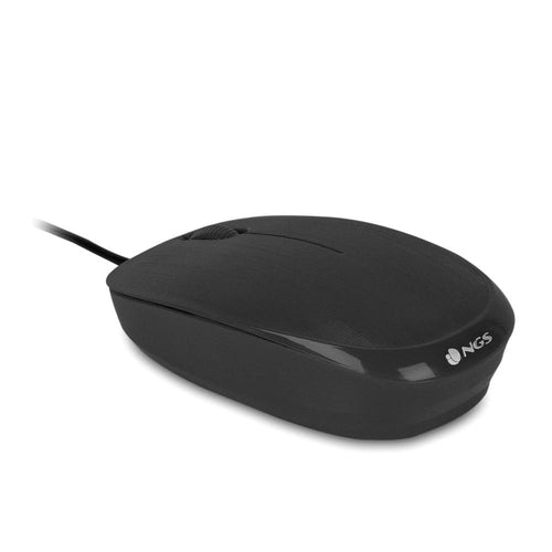 Raton Ngs Optico USB-C 1000DPI Flame-c Negro
