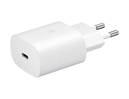 Cargador Samsung USB-C Ep-ta800xwegww 25W Blanco