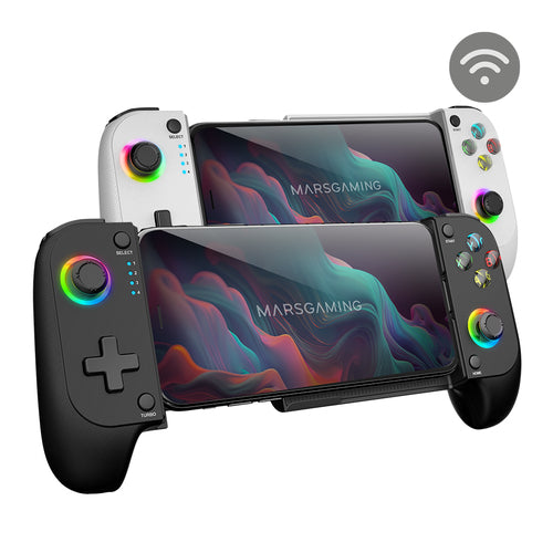 Gamepad Mars Gaming Rgb/usb-c Negro Mgpxprow