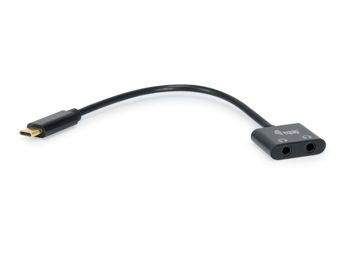 USB-C To Dual 3.5MM Audio Dac Adapter Equip 133469