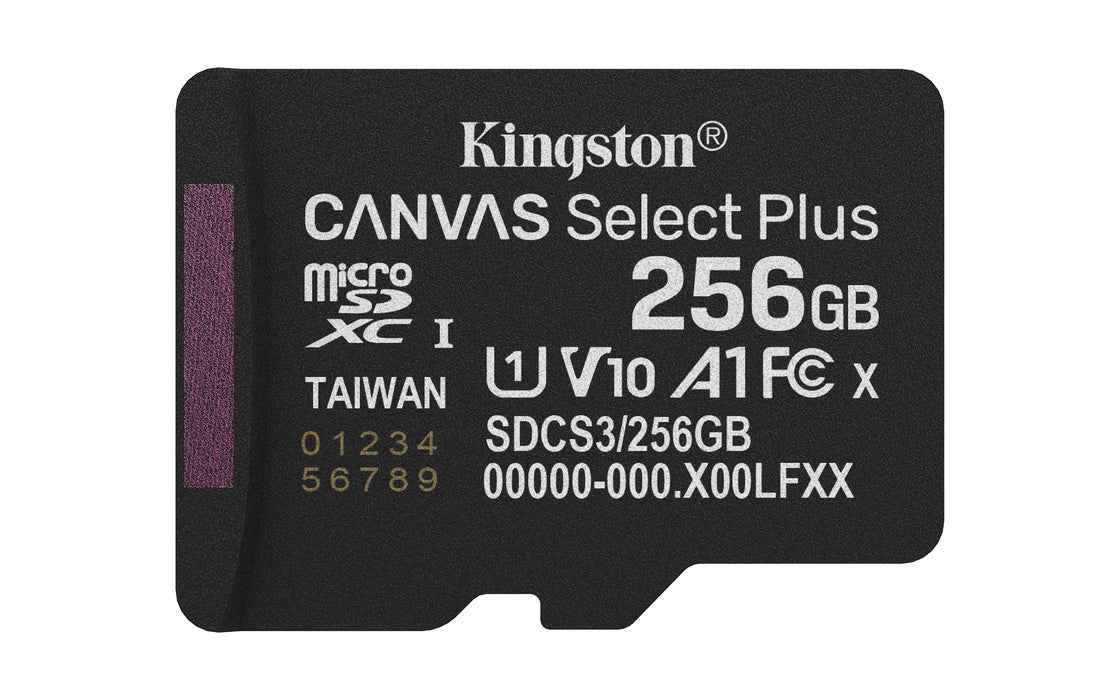 Memoria Micro Sd 256GB Kingston Hc 150MB/S Sdcs3 + Adaptador Sd