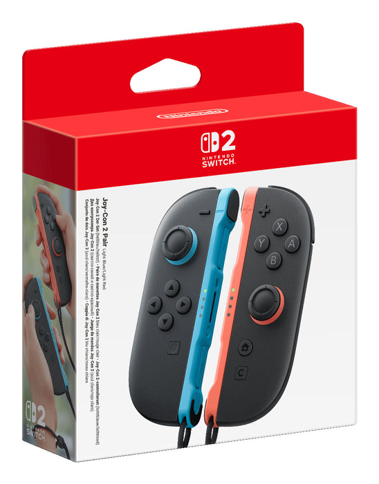 Mando Joy-con 2 Para Nintendo Switch 2 Azul Claro/rojo Claro