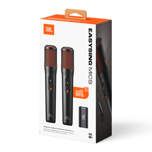 JBL Easysing Mics Micrófono Inalámbrico Con Eliminación Voces Ia