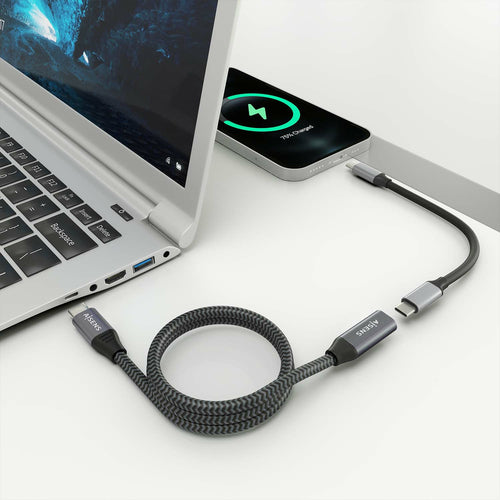 Cable Alargador USB 3.2 Aisens A107-0636/ Tipo-c Macho - Hembra