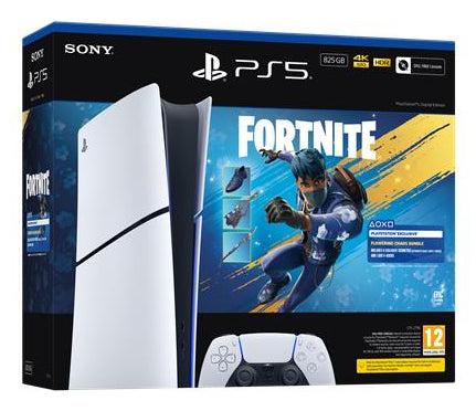 PS5 Slim Digital Chassis E + Fornite Cobalt Star Code