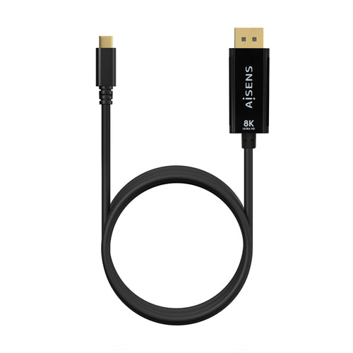 Cable USB-C A Displayport 8K@60HZ, Usb-c/m-dp/m, Negro, 1.8M