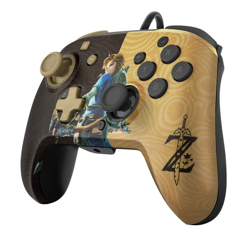 Mando Gamepad Faceoff Deluxe Nintendo Switch Zelda Pdp