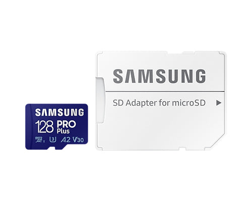 Samsung Pro Plus 2021 128GB Microsd Xc/ Clase 10/ 160MBS