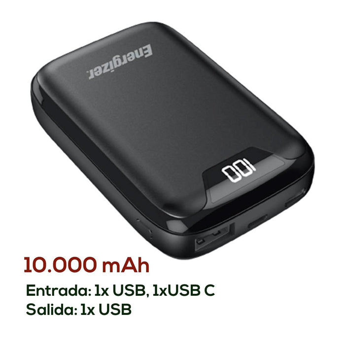 Powerbank Energizer Ue10042 10.000MAH LCD (6+1)