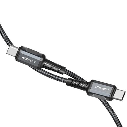 Acefast C1-03 Cable USB-C A USB-C 60W Gris