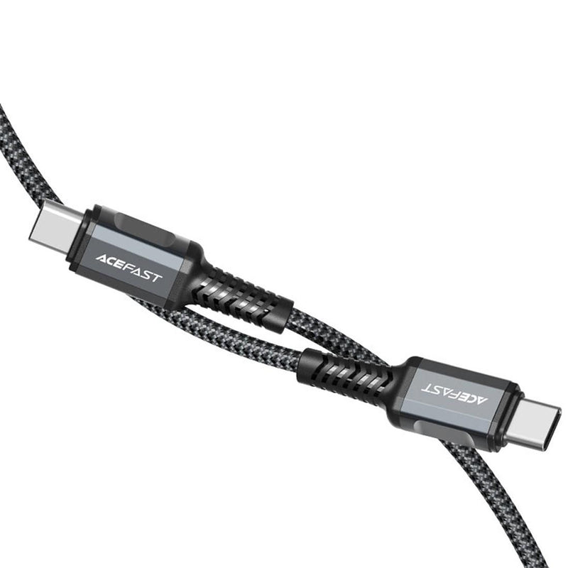 Acefast C1-03 Cable USB-C A USB-C 60W Gris