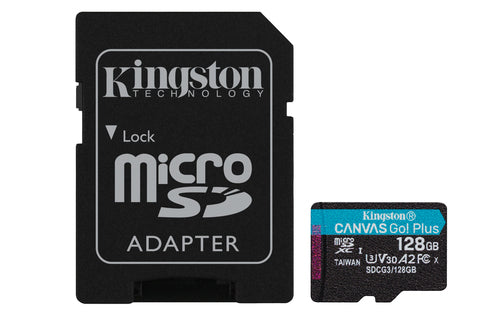 Memoria Micro Sd 128GB Kingston Canvas Go Plus