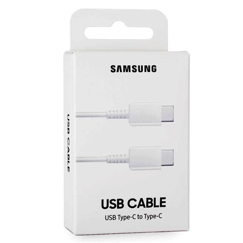 USB Cable Samsung Type C To Type C Blanco