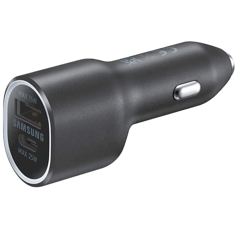 Cargador Coche USB Y USB-C 40W Samsung (ep-l4020bne) Negro