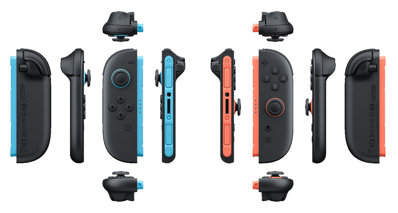 Mando Joy-con 2 Para Nintendo Switch 2 Azul Claro/rojo Claro