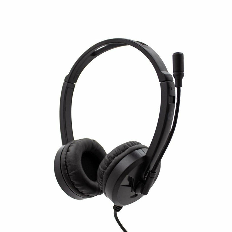 Audífonos Hp Dhe-8009 Call Center Jack 3.5MM Negro