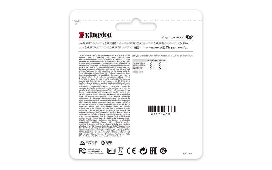 Kingston Pendrive 64GB Type C