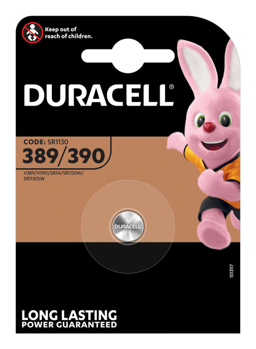 Pila De Óxido Duracell 389/390
