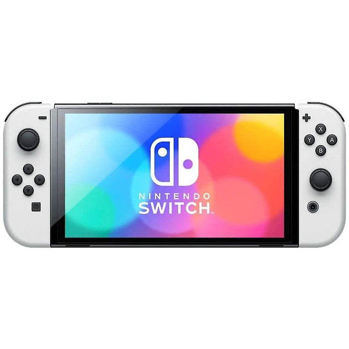 Nintendo Switch OLED Console – White Edition | 7-Inch OLED Display | Portable & Dockable