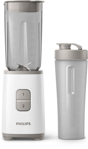 Batidora De Vaso Blanca Mini Daily Collection Hr2602/00 Philips