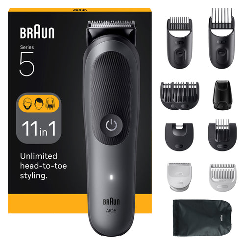 Cortapelos Corte Mínimo 5MM Braun Aio5560 (11 In 1)