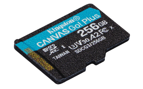 Kingston Canvas Go! Plus 256 Gb Sd Uhs-i Clase 10