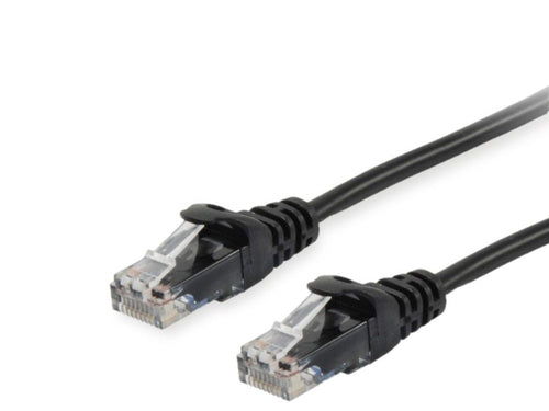Cable De Red Equip Cat.6 U/utp 0.5M Negro