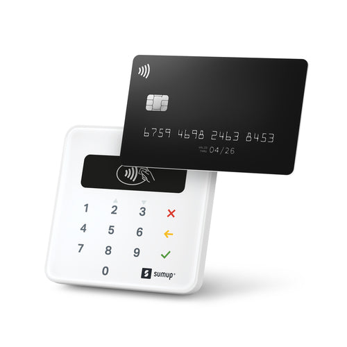 Sumup Air Lector De Tarjetas De Crédito Portátil Bluetooth Para