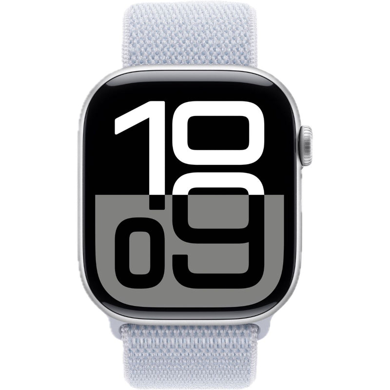 Apple Watch Series 10 - Aluminio Plata GPS 46mm correa Azul Cloud (M/L) - foto 2 | OM Electronics Tenerife