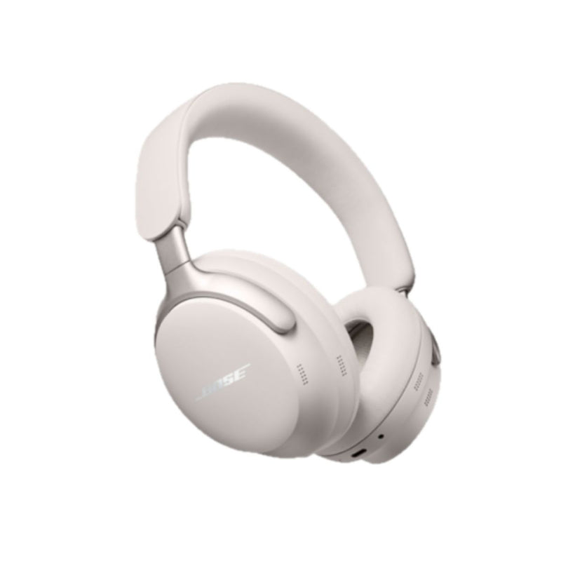 Bose QuietComfort Ultra Wireless Noise Cancelling Over-Ear Headphones – White Smoke