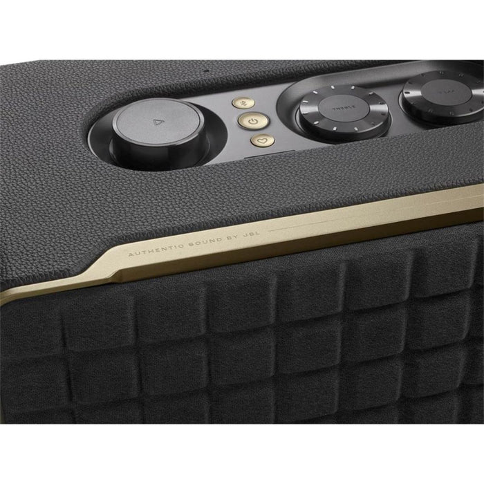 JBL Authentics 300 Wireless Smart Speaker with Wi-Fi, Bluetooth & Voice Assistant – Black