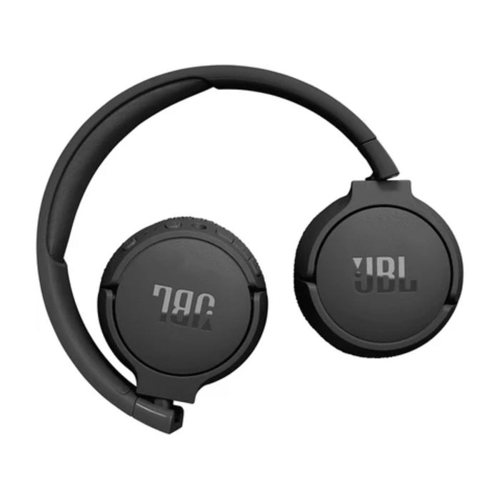 JBL Tune 670NC Wireless On-Ear Headphones with Adaptive Noise Cancelling – Black