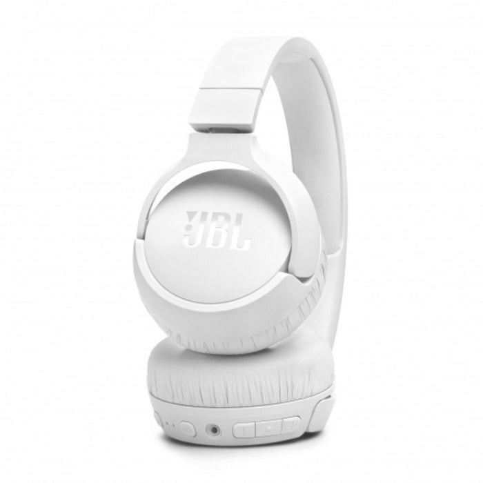 JBL Tune 670NC Wireless On-Ear Headphones with Adaptive Noise Cancelling – White
