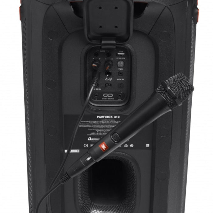 JBL Wired Microphone for PartyBox – Dynamic Vocal Mic with Cable