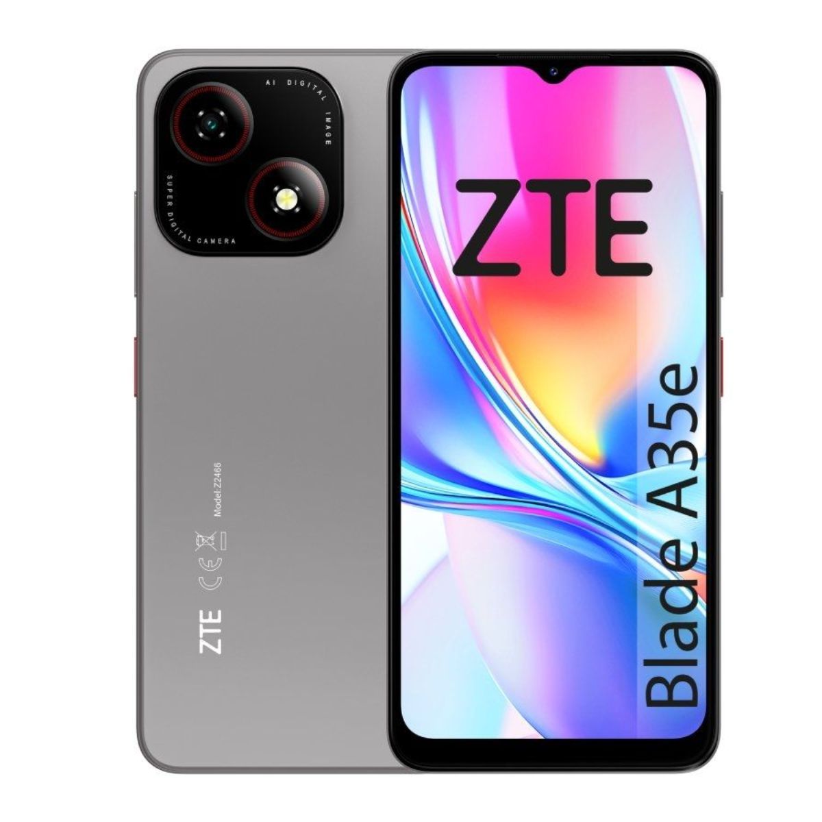 ZTE Blade A35 – 32GB 4GB RAM – Silvery Gray | Unlocked Android