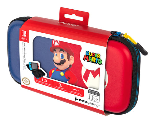 Funda Nintendo Switch Deluxe Travel Mario Azul