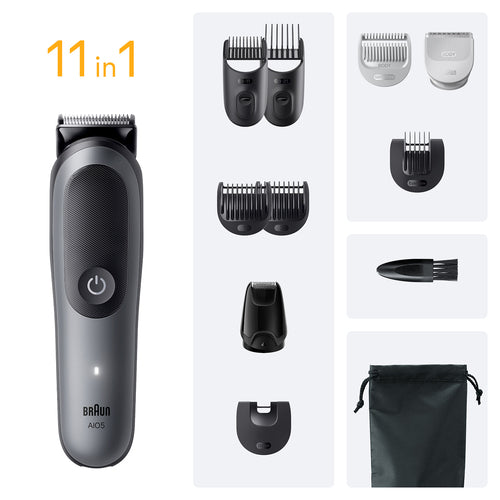 Cortapelos Corte Mínimo 5MM Braun Aio5560 (11 In 1)