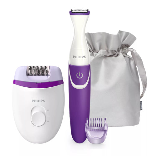 Depiladora Philips Brp505/00 Satinelle Essential + Perfilador