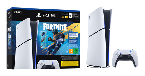 PS5 Slim Digital Chassis E + Fornite Cobalt Star Code