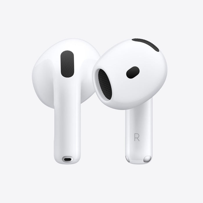 Apple AirPods (4th Generation) – Active Noise Cancellation, Wireless Charging Case (USB-C), White