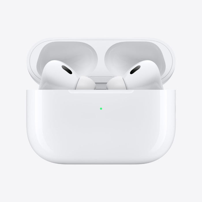 Apple AirPods Pro (2nd Gen) – Wireless, Bluetooth®, USB-C Charging Case, H2 Chip, Siri Integration, White
