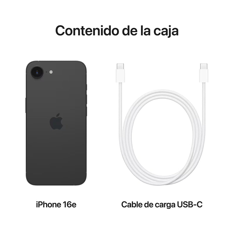 Apple Iphone 16E 256GB Negro
